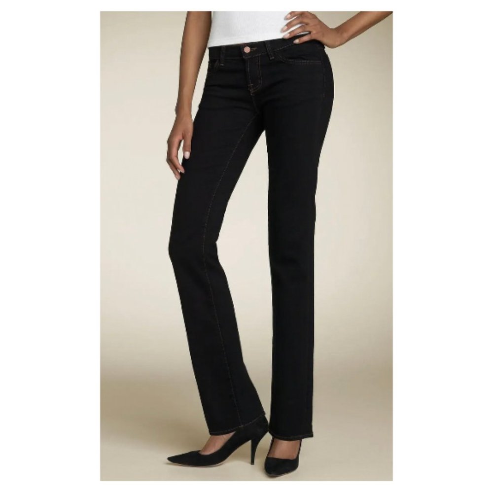 J Brand Cigarette Leg 914 Jean in Black